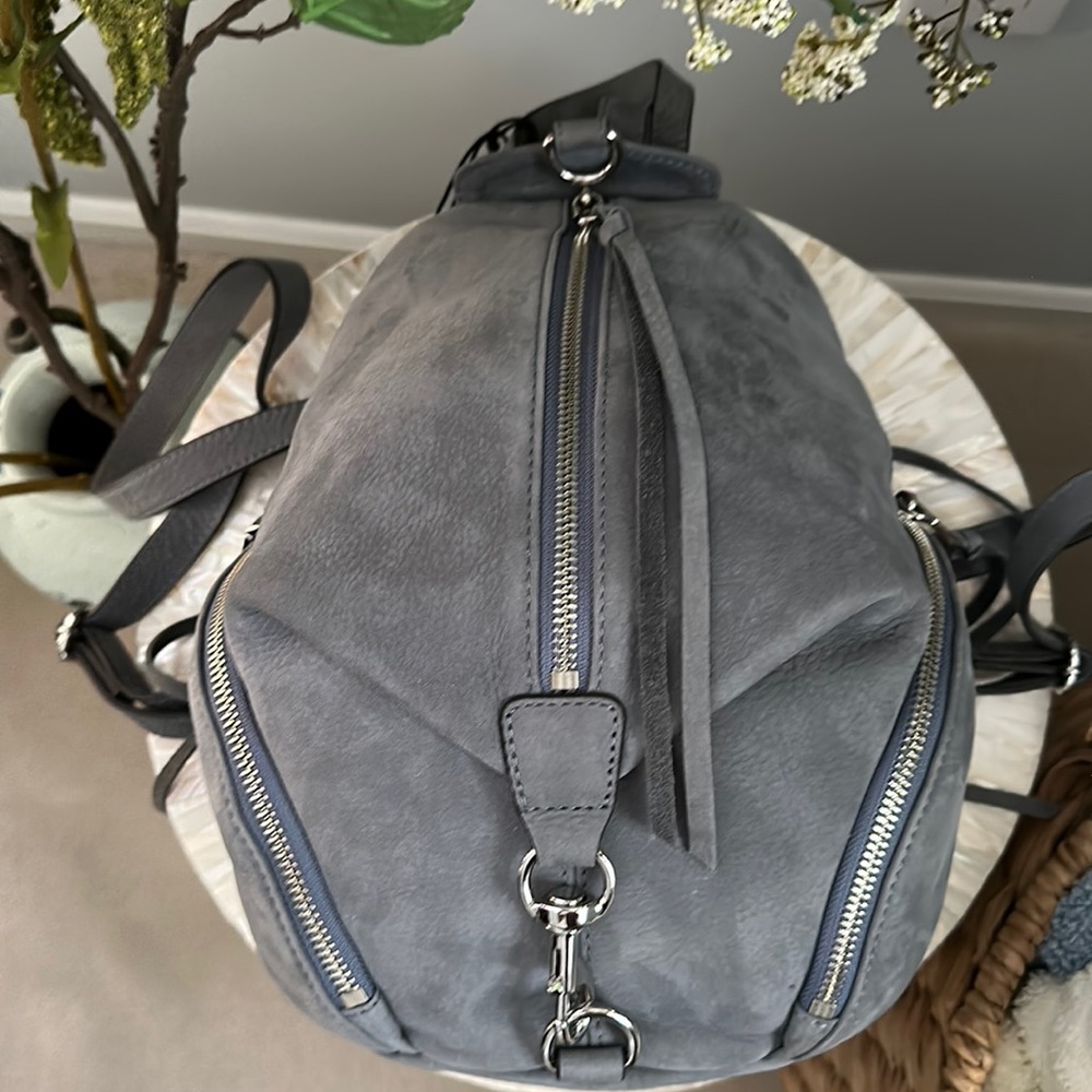 Rebecca Minkoff Convertible Mini Backpack in Suede